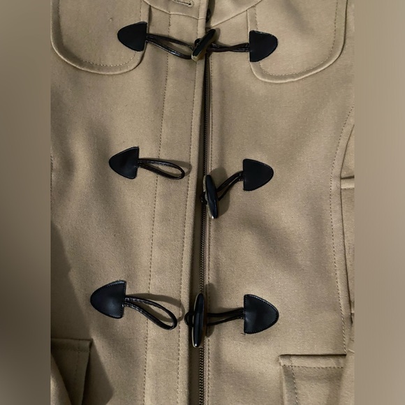 St John’s Bay Wool Cashmere Blend Hooded Jacket - Picture 4 of 8